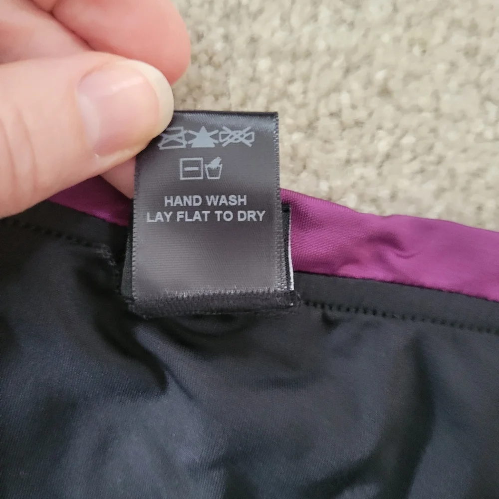 Canyon Beachwear 1 Sol Bikini Swimsuit Purple Size Large NWT